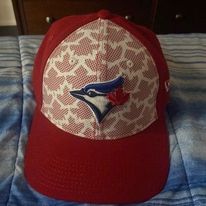 Blue jays maple leaf hat